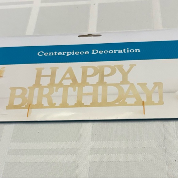 Black, Gold and Pink and Blue 50th Birthday Decorations. - Picture 3 of 6